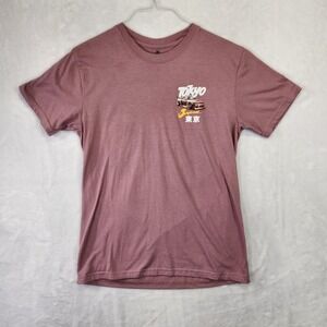 LAUNDER Tokyo Japan Graphic T Shirt Men's Size Medium Drift Car‎ Streetwear